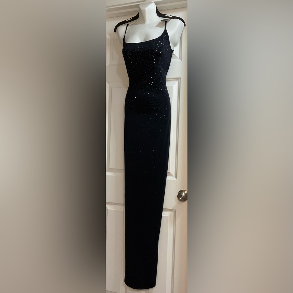 SKIMS: NWT - SWAROVSKI JELLY SHEER MAXI DRESS - Picture 3 of 9